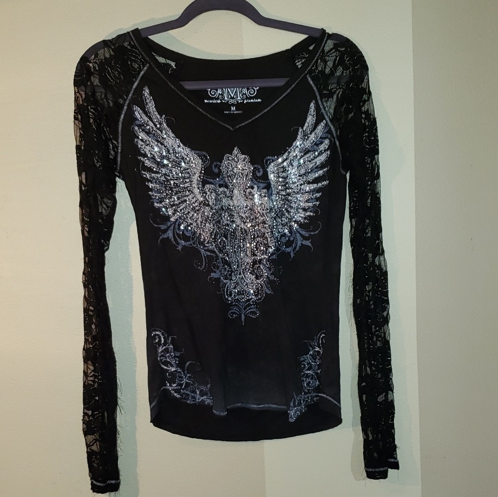 Last Chance! 🌼 Maurice's shirt 🌼 Black 🌼 M